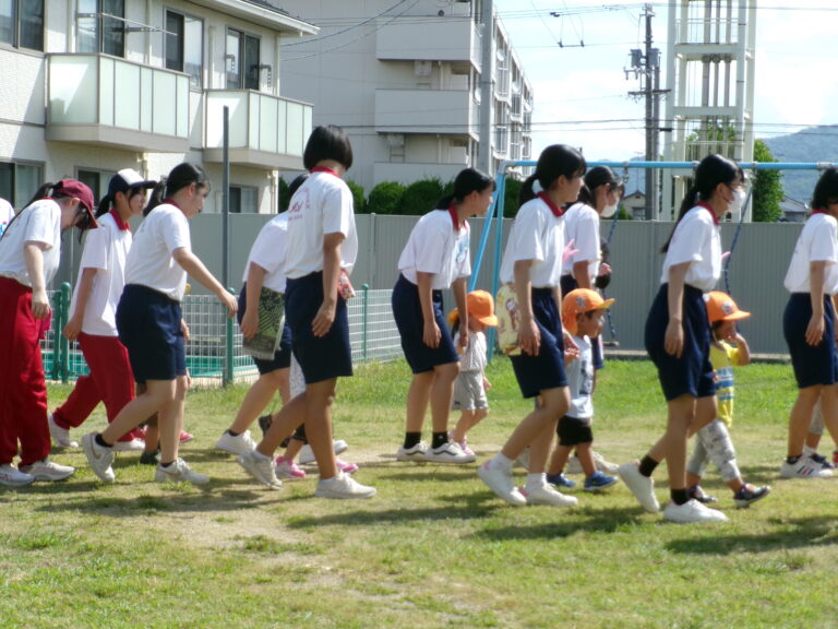 「大きな手」とハイタッチ💛